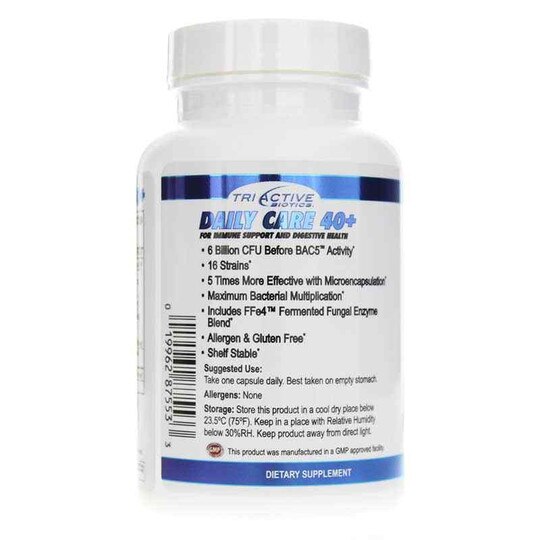 Tri Active Biotics Daily Care 40+ Capsules, ESS